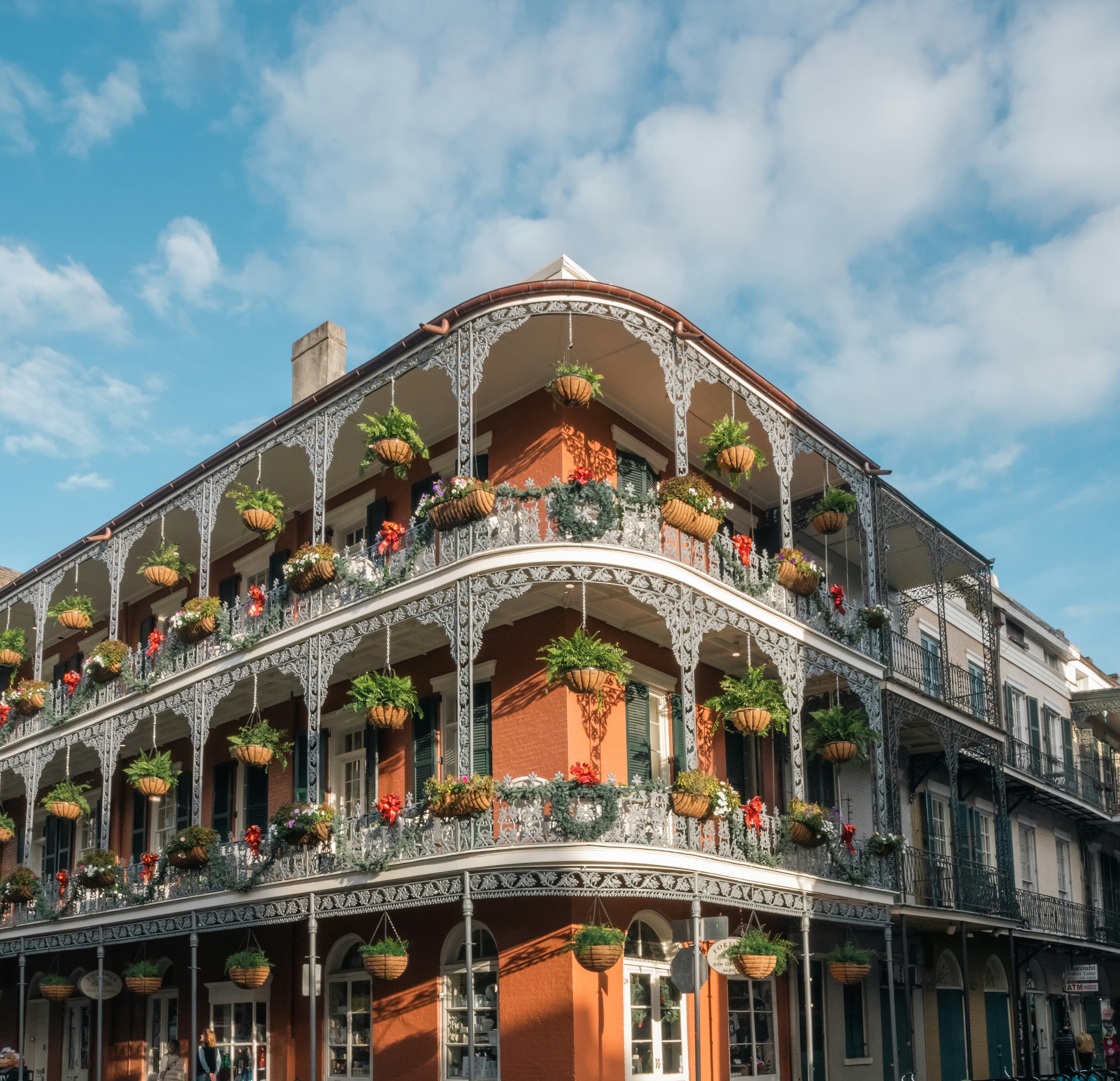 New Orleans city background